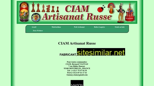 Ciam-fr similar sites