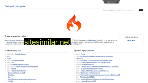 code-igniter.ru alternative sites