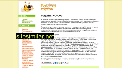 condimento.ru alternative sites
