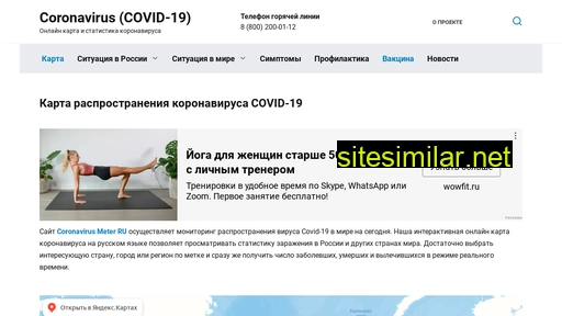 coronavirus-meter.ru alternative sites