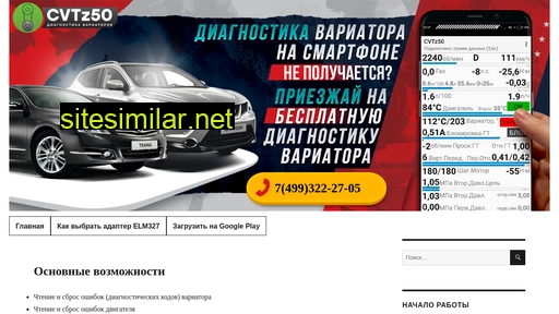 cvtz50.ru alternative sites