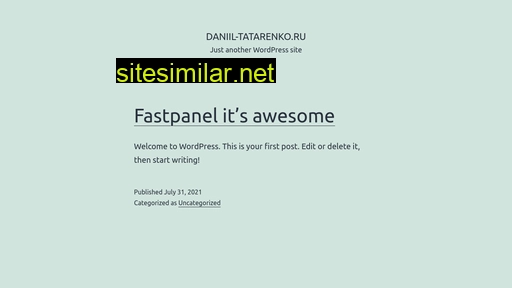 Daniil-tatarenko similar sites