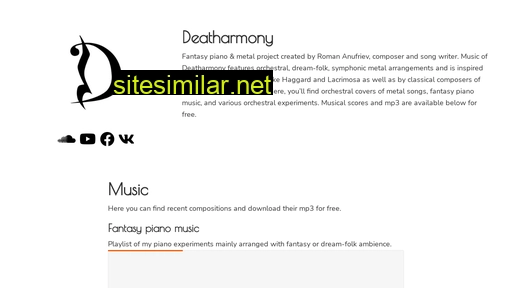 deatharmony.ru alternative sites
