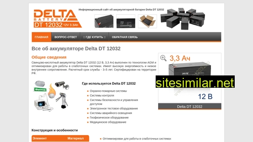 Delta-dt12032 similar sites