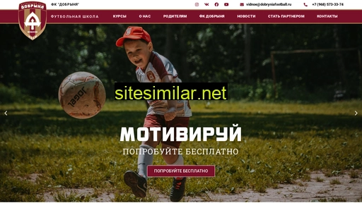 dobryniafootball.ru alternative sites