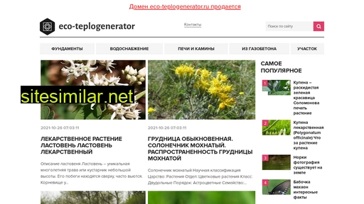 eco-teplogenerator.ru alternative sites