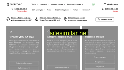 eko-res.ru alternative sites