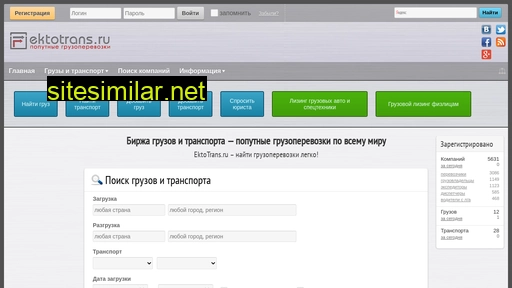 ektotrans.ru alternative sites