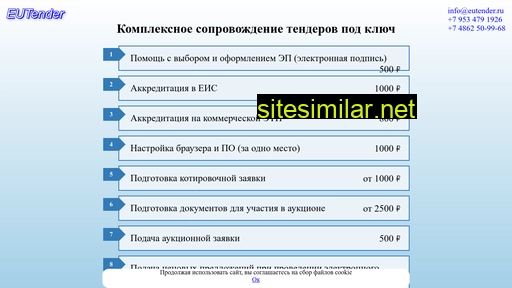 eutender.ru alternative sites