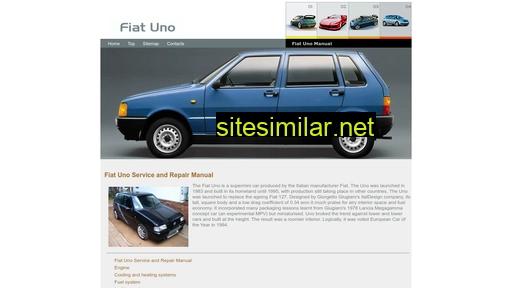 Fiat-uno similar sites