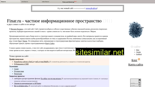 finar.ru alternative sites