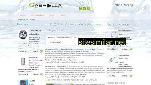 Gabriella-shop similar sites