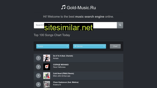 Gold-music similar sites