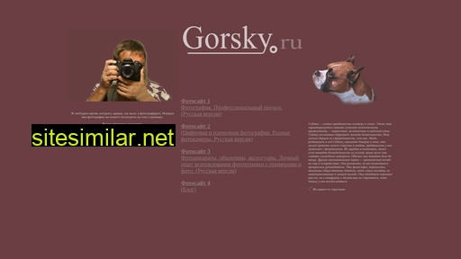 gorsky.ru alternative sites