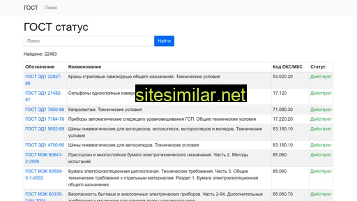 goststatus.ru alternative sites