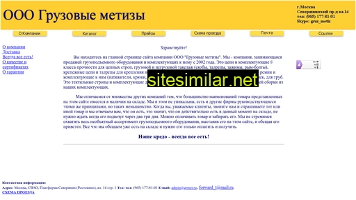 grmet.ru alternative sites