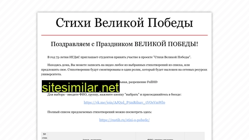 gstsu.ru alternative sites