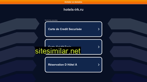 hotels-irk.ru alternative sites