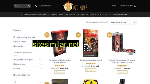 Hotnuts similar sites