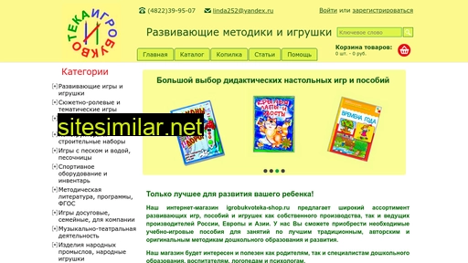 Igrobukvoteka-shop similar sites