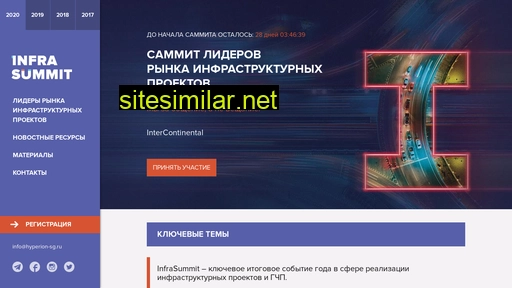 infrasummit.ru alternative sites