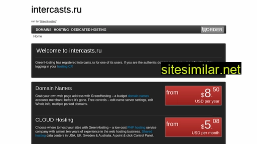 Intercasts similar sites