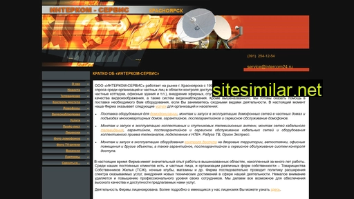 Intercom24 similar sites