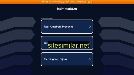 Intimmarkt similar sites