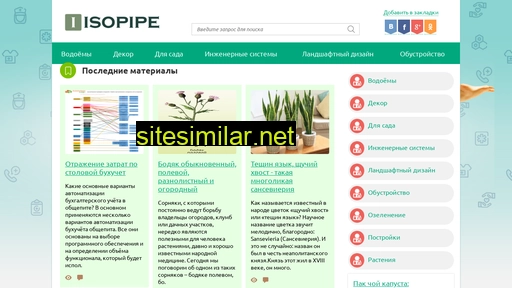 Isopipe similar sites