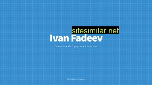 Ivanfadeev similar sites