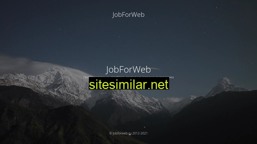 jobforweb.ru alternative sites