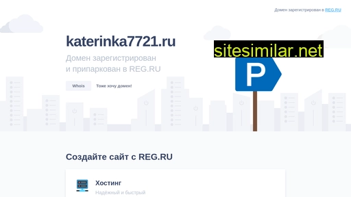 Katerinka7721 similar sites