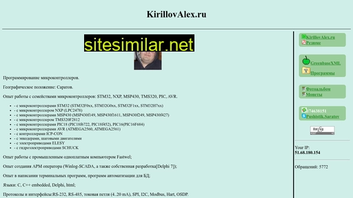 kirillovalex.ru alternative sites