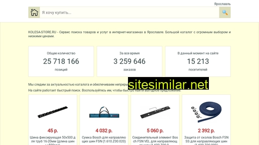 kolesa-store.ru alternative sites