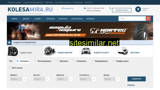 kolesamira.ru alternative sites