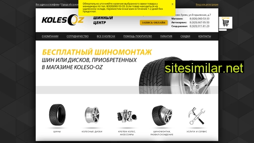 koleso-oz.ru alternative sites