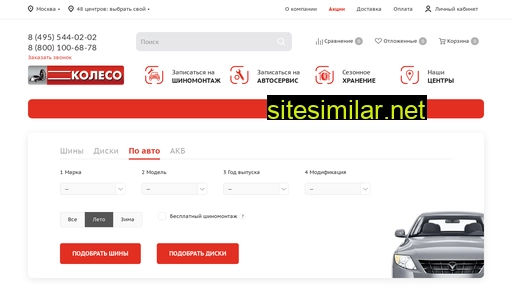koleso.ru alternative sites