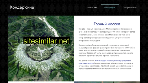 konderski.ru alternative sites