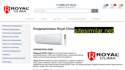 kondicionery-royal-clima.ru alternative sites