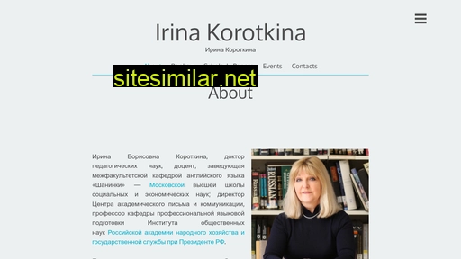 Korotkina similar sites