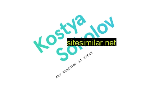 kostyasokolov.ru alternative sites