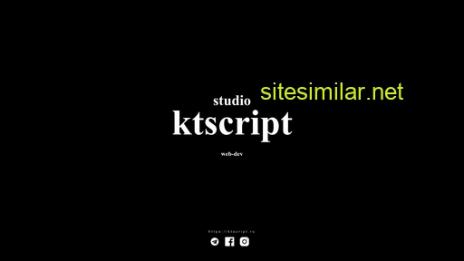 Ktscript similar sites