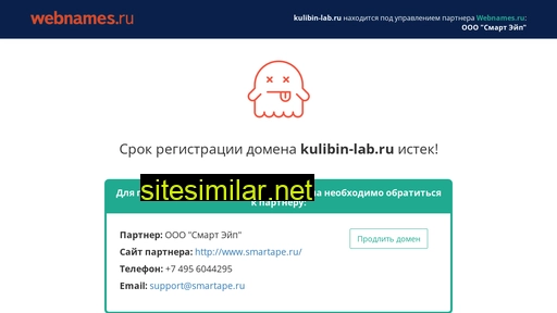 kulibin-lab.ru alternative sites