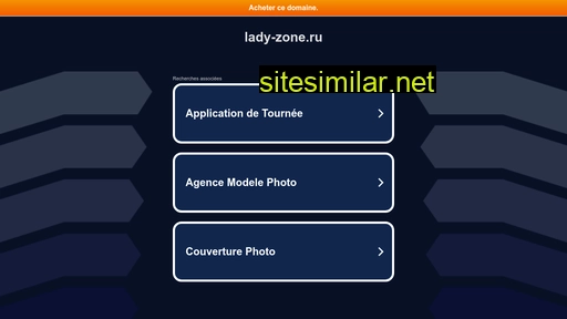 Lady-zone similar sites