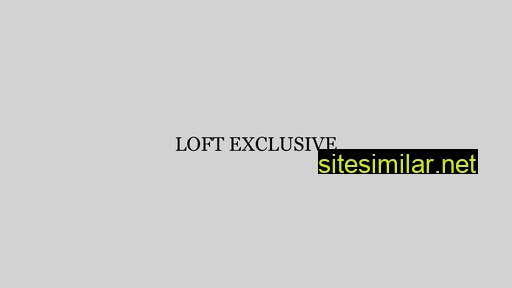 loft-exclusive.ru alternative sites