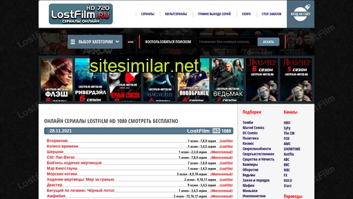 Lostfilm-hd720 similar sites