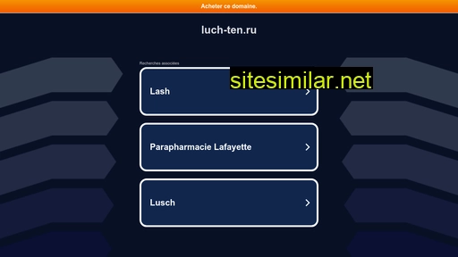luch-ten.ru alternative sites