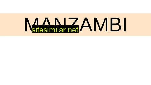 Manzambi similar sites