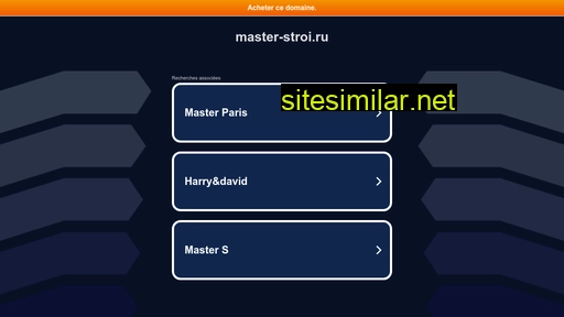master-stroi.ru alternative sites