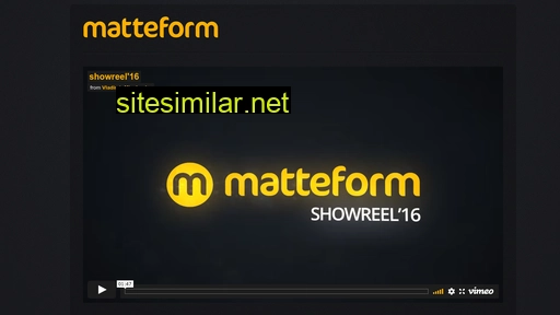 Matteform similar sites